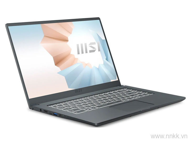 Laptop MSI Modern 15 A11M-NEW (Core™ i5-1155G7 | 8GB | 512GB | Intel® Iris® Xe | 15.6 inch FHD | Win 11 | Xám)