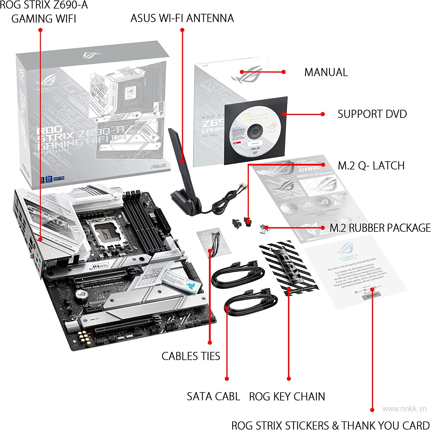 Mainboard ASUS ROG STRIX Z690-A GAMING WIFI