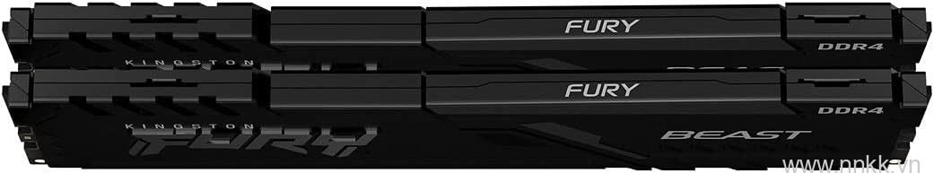 Kingston Fury 64GB 3200MT/s DDR4 CL16 DIMM (Kit of 2) Beast Black