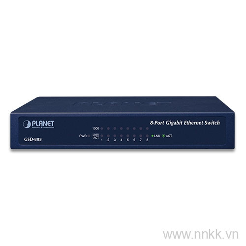 Switch 8 cổng  Planet GSD-803