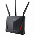 Router Wifi Asus RT-AC86U (Gaming Router) AC2900 MU-MIMO hỗ trợ AiMesh, bảo vệ mạng AiProtection