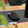 Chuột có dây Newmen GX1-V Chuột Game bất đối xứng, thuận tay phải, RGB
