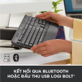 Bàn Phím Không Dây Logitech Signature K650 - Nhỏ gọn, gác tay tích hợp, tương thích Mac , Bluetooth & USB Bolt