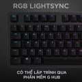 Bàn phím cơ Logitech G512 Lightsync RGB Tactile (USB/GX Brown)