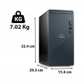 Máy tính để bàn PC Dell Inspiron 3910 (i3-12100/8GB RAM/256GB SSD/WL+BT/K+M/Office/Win11) (42IN390001)