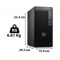 Máy tính để bàn Dell Optiplex 3000 MT (i3-12100/4GB RAM/1TB HDD/DVDRW/K+M/Dos)