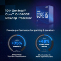 Bộ vi xử lý Intel Core i5-10400F Hàng chính hãng box