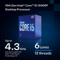 Bộ vi xử lý Intel Core i5-10400F Hàng chính hãng box