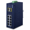 Switch công nghiệp Planet IGS-1020TF, 8 Port Gigabit +2 SFP