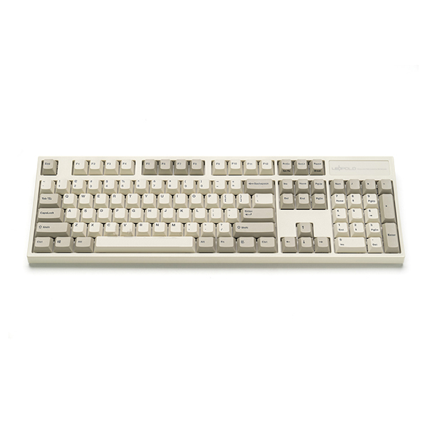 Bàn Phím cơ Leopold FC900R PD White Grey Red Switch