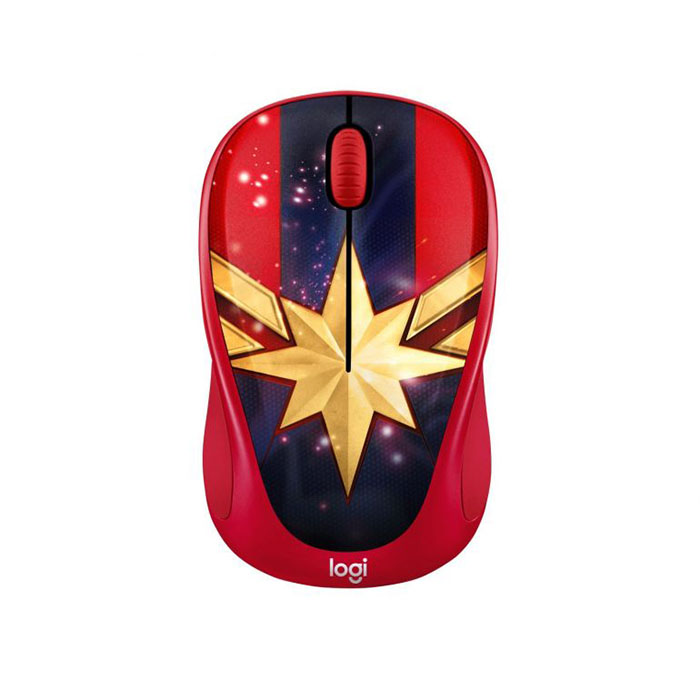 Chuột không dây Logitech M238 - Captain Marvel