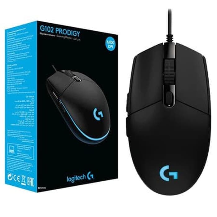 Chuột có dây Logitech G102 Prodigy Gaming Mouse