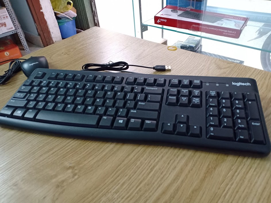 Bàn phím cổng usb Logitech Keyboard K120