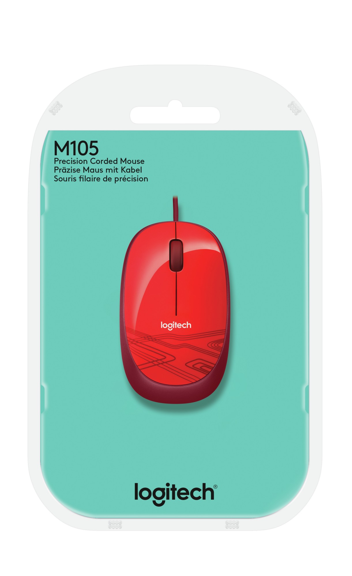 Chuột có dây Logitech Mouse M105