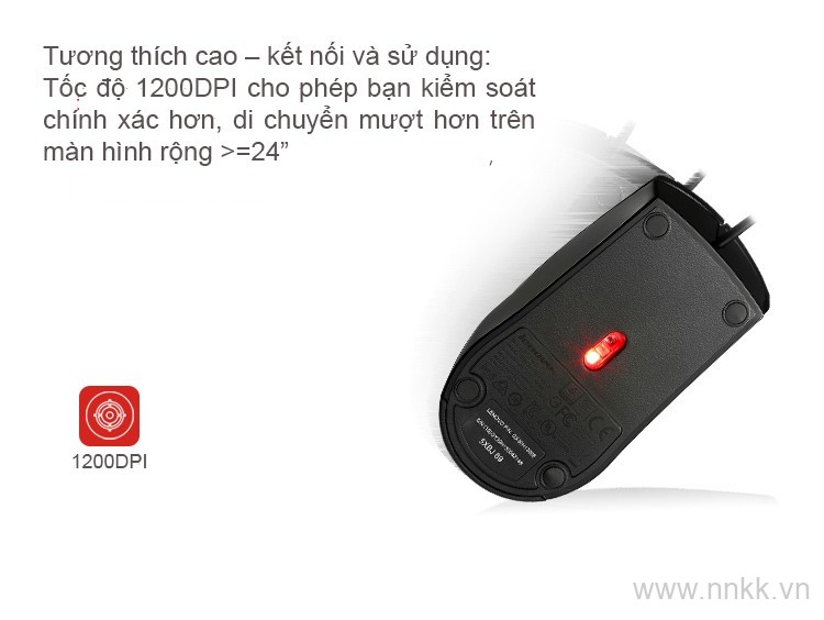 Chuột quang văn phòng Newmen M370 cổng usb