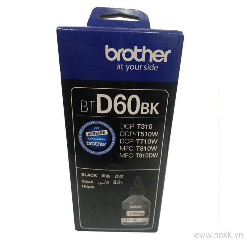 Bình mực in phun màu đen Brother BTD60BK