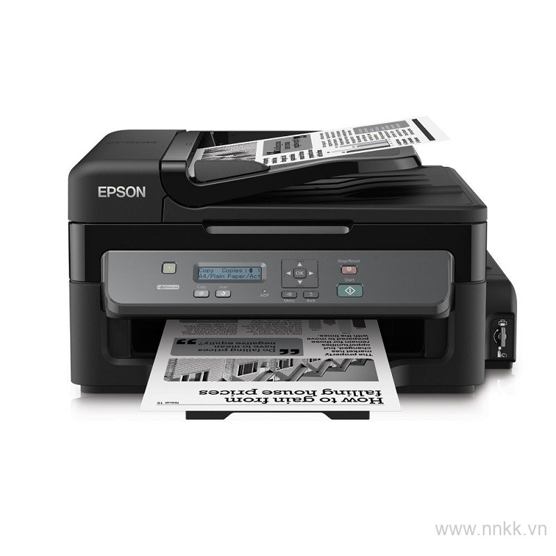 Máy in Phun A4 đen trắng Epson M200 (In,Copy,Scan) đa năng