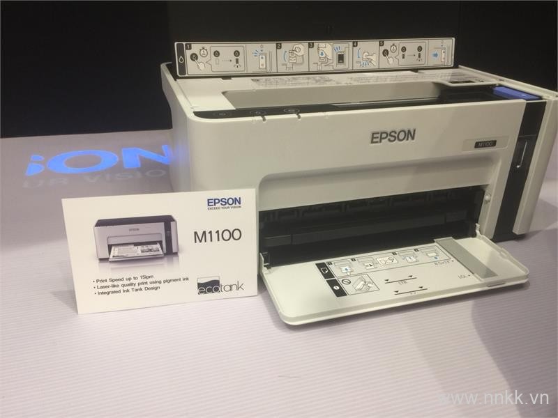 Máy in Phun đen trắng Epson M1100 đơn năng A4