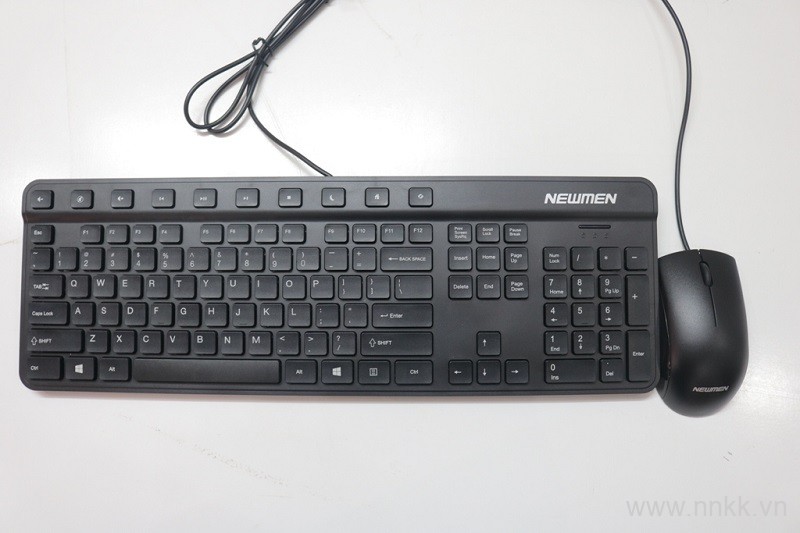 Bộ bàn phím chuột có dây Newmen T190