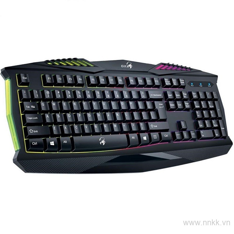 Bàn phím chơi game Genius Scorpion K220 Led 7 màu