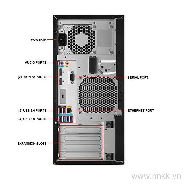 Máy tính trạm HP IDS Z2 TWR G4 WKS - 4FU52AV Tower