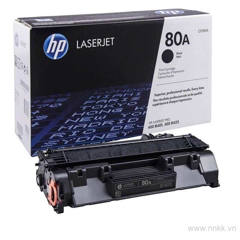 Mực in HP 80A Laser đen trắng HP Pro M401DN/ 401D/ Pro 400 - M425DN, M425DW