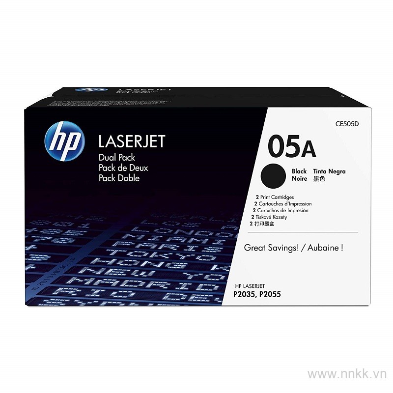 Mực in HP 05A cho máy in HP 2035, HP 2055D, 2055DN