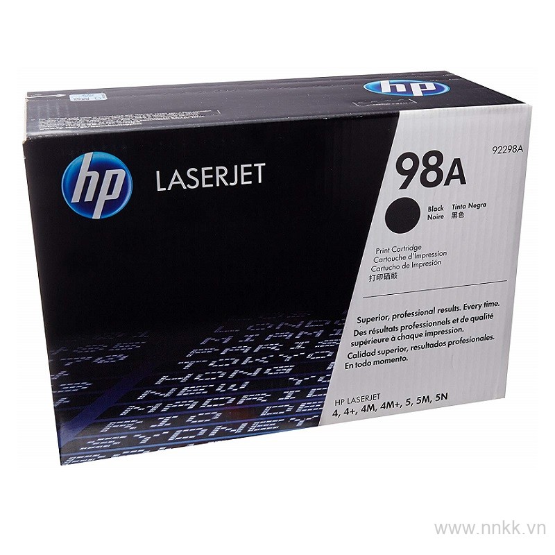 Mực in HP LaserJet 4/4m/4Plus/4mplus/5/5m/5n - 92298A