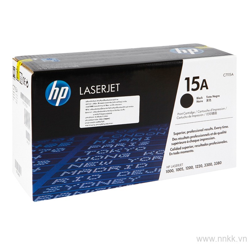 Mực in HP 15A cho máy in HP LaserJet 1000 /1200/ 1220 / 3300