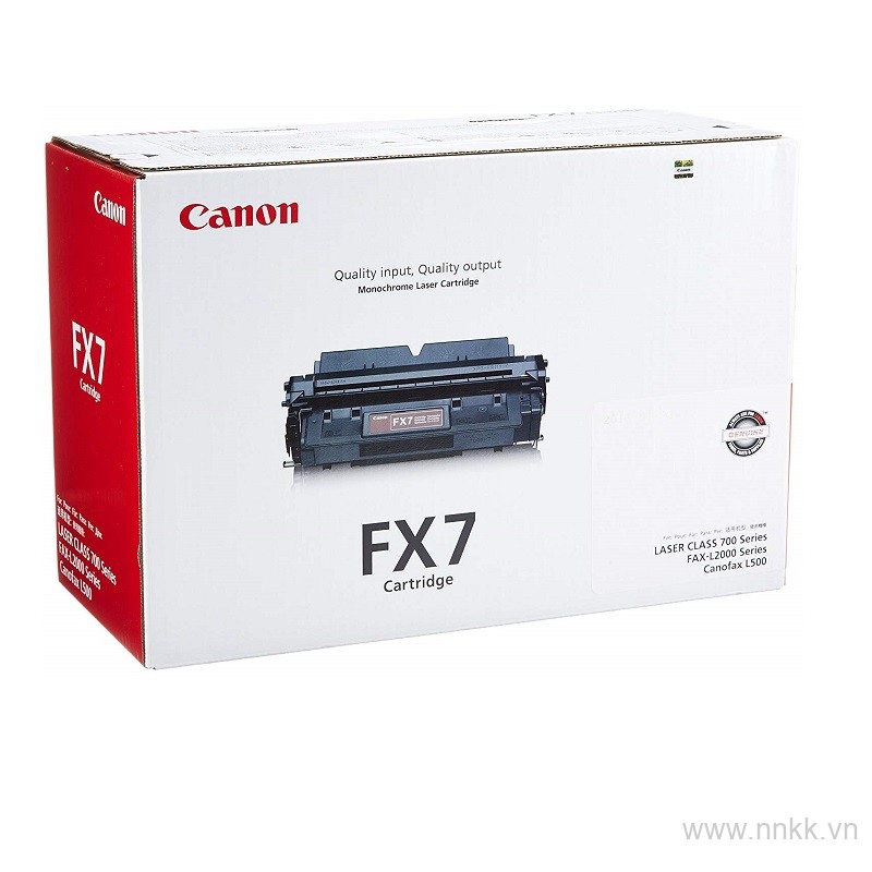 Mực in chính hãng Canon L2000 - Cartrigde FX-7