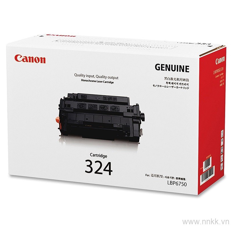 Cartrigde 324 Mực in Laser chính hãng Canon LBP 6750dn