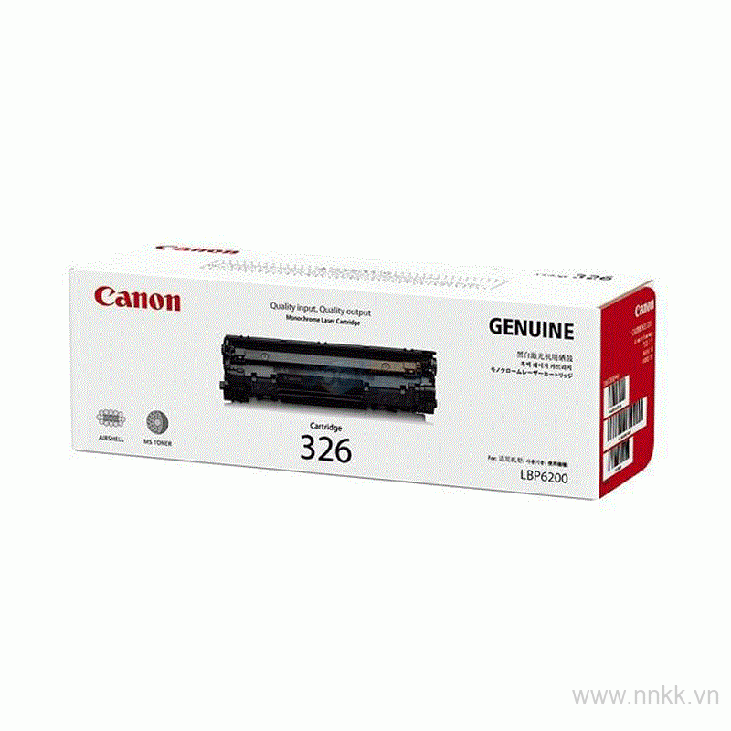 Cartridge 326 Mực in laser Canon LBP 6200D, 6230DN