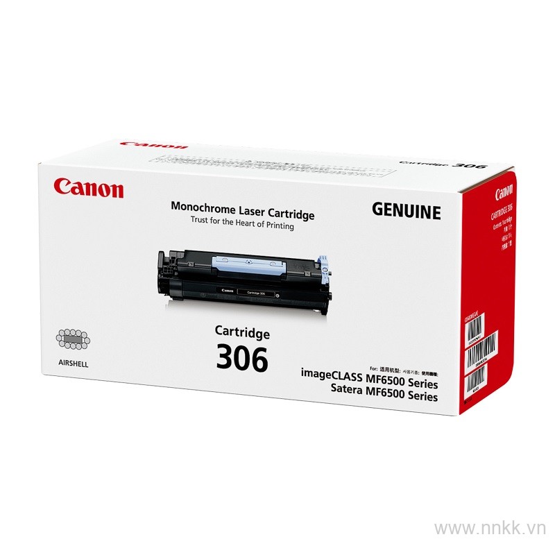 Catrigde 306 Mực in Laser chính hãng Canon MF 6550