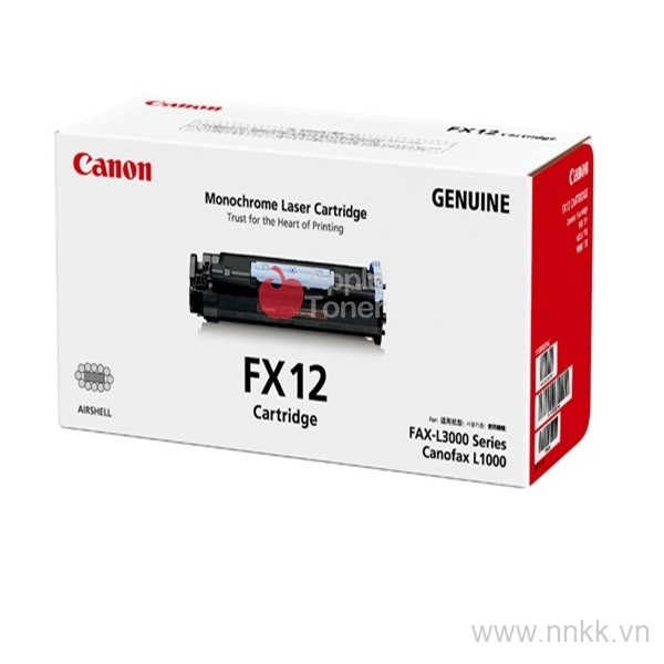Cartrigde FX-12 Mực in máy fax Canon L3000