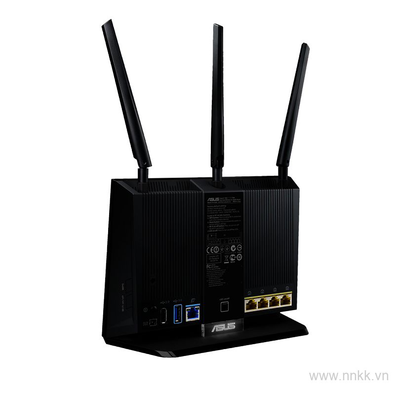 Router Wifi Asus RT-AC68U (Chuẩn Doanh Nghiệp) Chuẩn AC1900 MU-MIMO