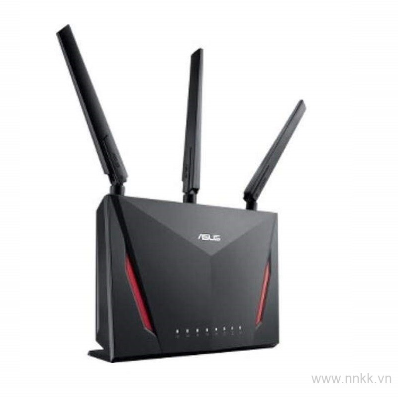 Router Wifi Asus RT-AC86U (Gaming Router) AC2900 MU-MIMO hỗ trợ AiMesh, bảo vệ mạng AiProtection