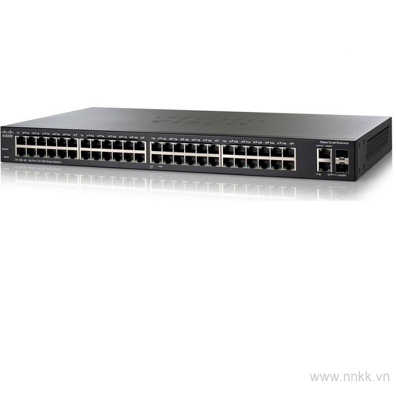 Thiết bị chuyển mạch SF200-48 48Port 10/100 Smart Switch