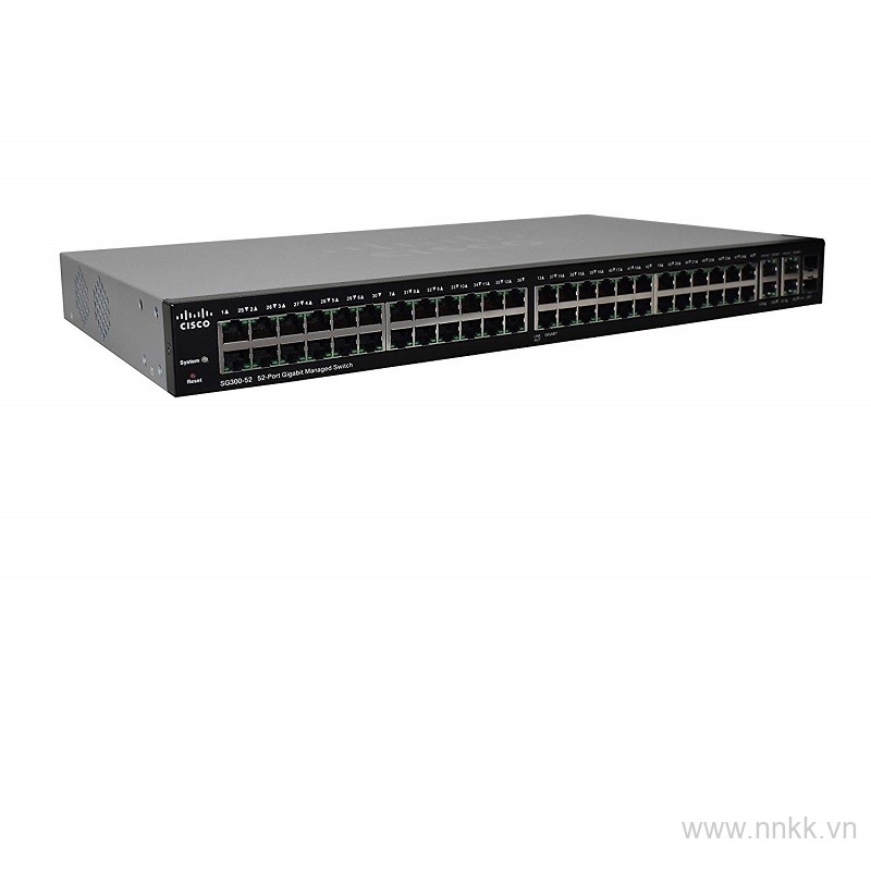 Thiết bị chuyển mạch SG300-52 52Port Gigabit Managed Switch