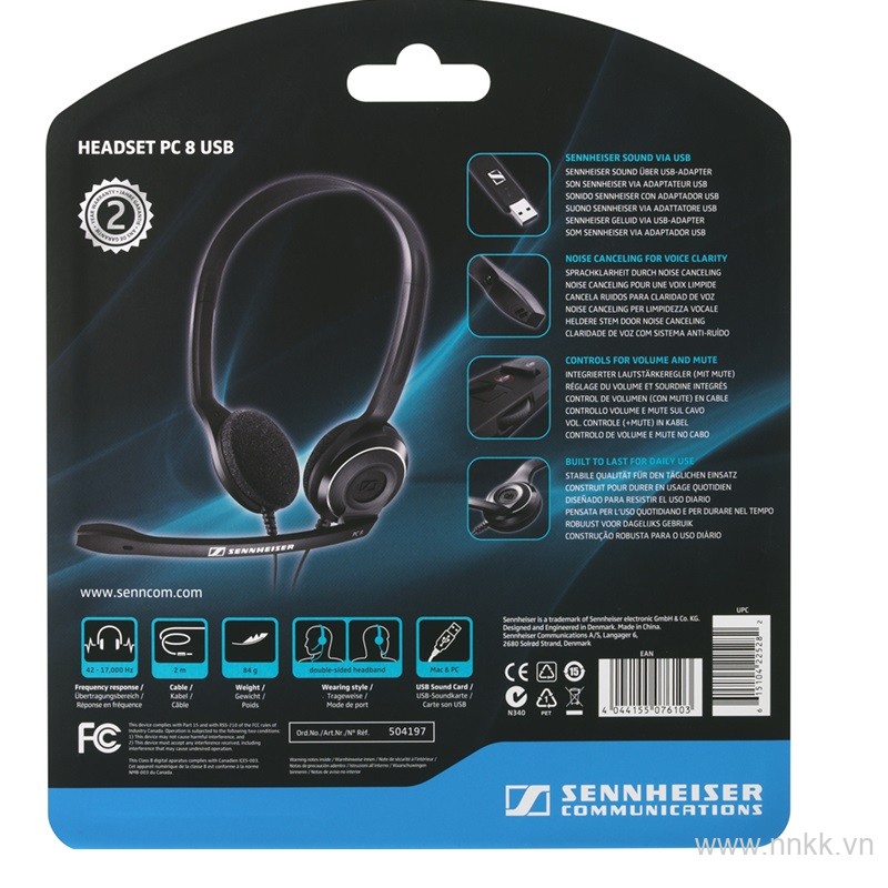 Tai nghe Sennheiser PC 8 USB