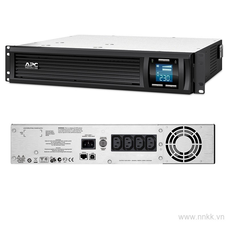 Bộ lưu điện APC SMC1500I-2U Smart-UPS C 1500VA