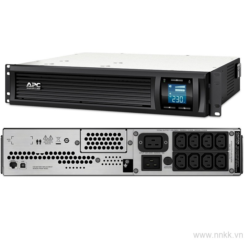 Bộ lưu điện APC SMC3000RMI2U Smart-UPS C 3000VA Rack mount