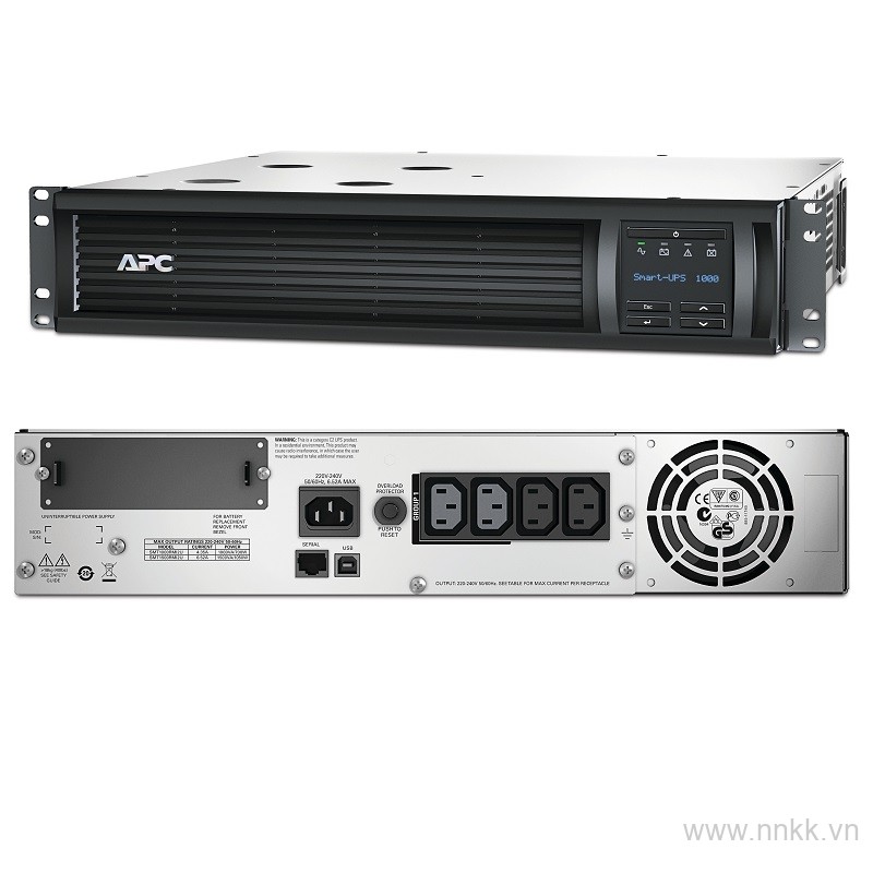 Bộ lưu điện APC SMT1000RMI2U Smart-UPS 1000VA Rack