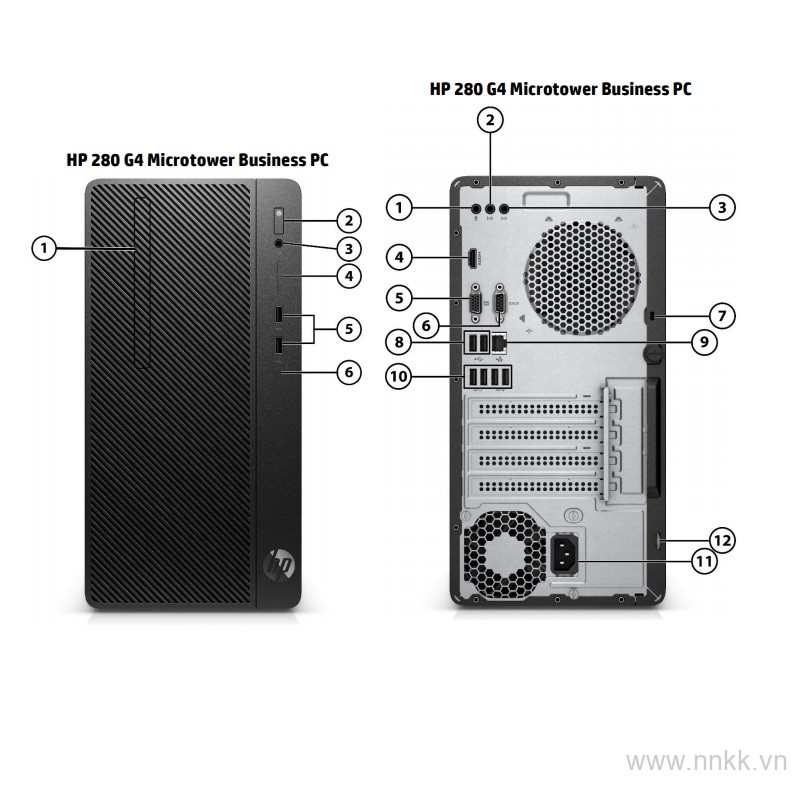 Máy tính để bàn HP 280 G4 Microtower_1RX83PA