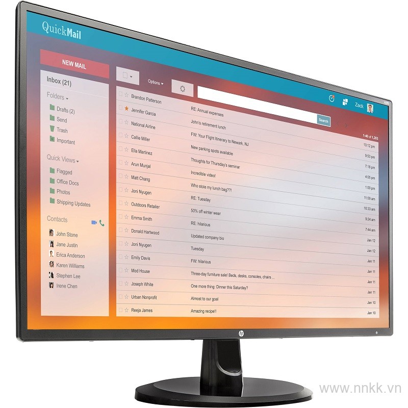 Màn hình máy tính HP V270 27-inch Monitor -2KZ35AA