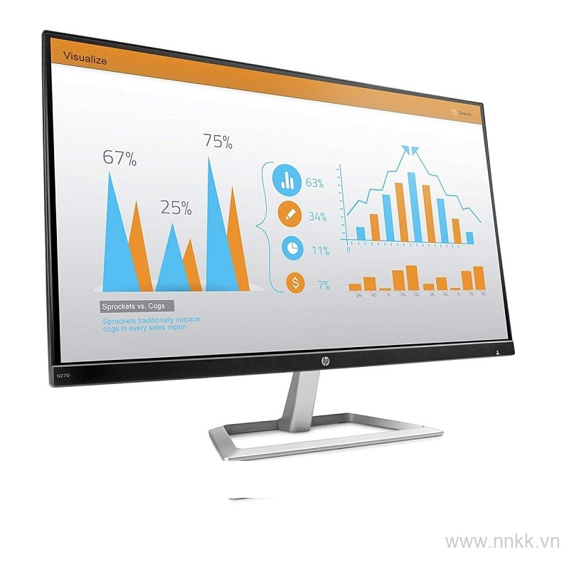 Màn hình máy tính HP N270 27-inch Monitor-Y6P11AA