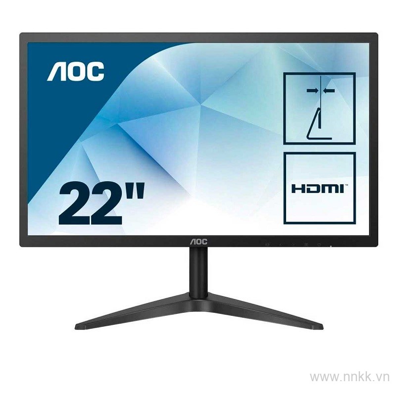 Màn hình máy tính AOC Monitor 22B1HS 21.5 Inch IPS BorderLess