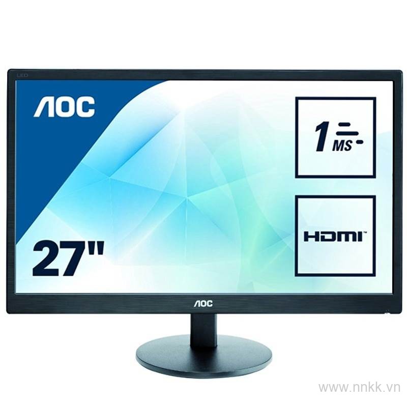 Màn hình máy tính AOC Monitor E2770SH - 27 inch, TN, Speaker, 1ms
