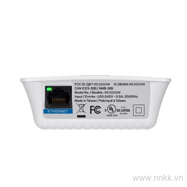 Bộ mở rộng WiFi băng tần kép Linksys RE4100W N600