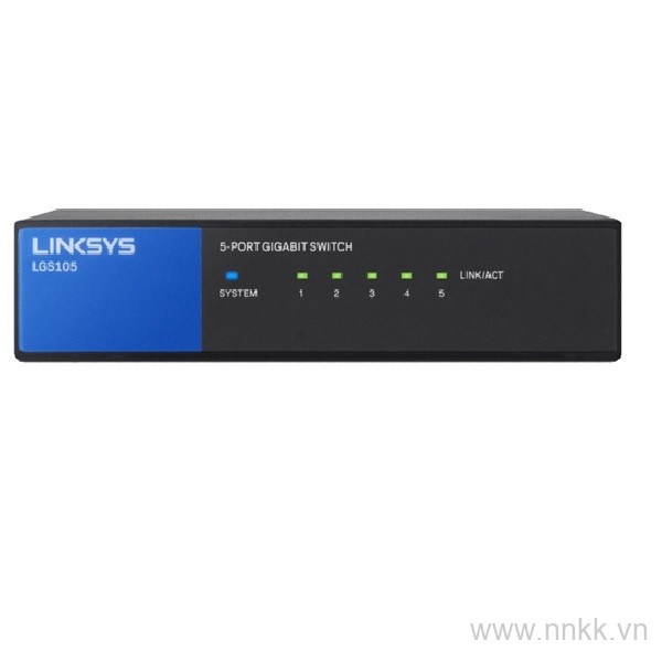 Linksys 5-Port Business Desktop Gigabit Switch LGS105