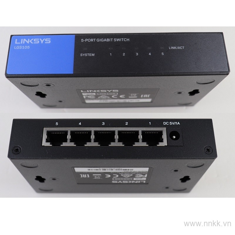 Linksys 5-Port Business Desktop Gigabit Switch LGS105